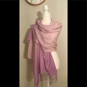 Banana Republic Lavender Ombré Pashmina